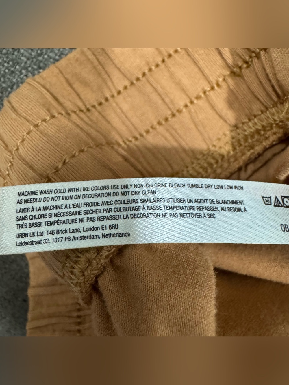 Free People Movement Tan Wide Leg Jogger Pants Size M - Picture 5 of 5